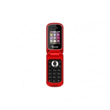 Bontel V9 - 1.77" - Color Display - Flip Phone - 1000 MAh Battery- Red