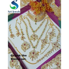 Bridal Grand Stone Set necklaces for women